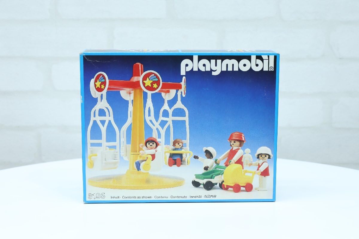 Amazon.co.jp: G0779 プレイモービル 3195 回転ブランコ